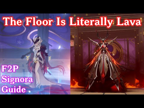 How to Beat La Signora in Under 4 Minutes Completely F2P (Genshin Impact)