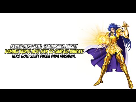 REVIEW HERO GEMINI SAGA! - SAINT SEIYA GALAXY SPIRITS INDONESIA