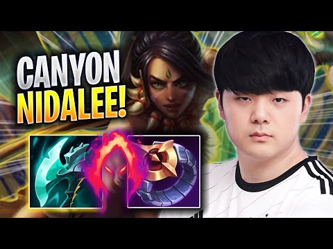 CANYON PERFECT GAME WITH NIDALEE! - DK Canyon Plays Nidalee JUNGLE vs Viego! | Season 2023