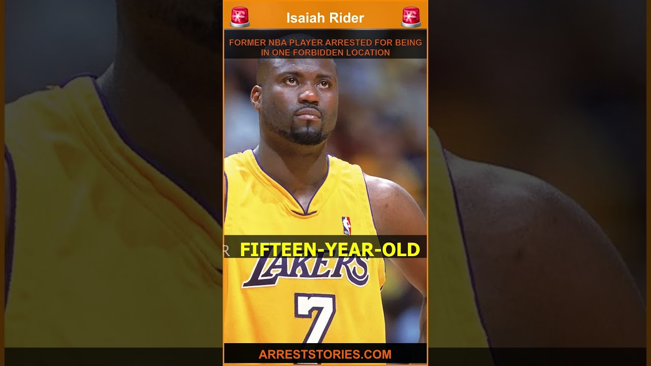 FORMER NBA PLAYER ARRESTED FOR BEING IN ONE FORBIDDEN LOCATION
