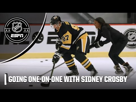 Sidney Crosby shows off the art of puck protection | Breaking The Ice | NHL on ESPN