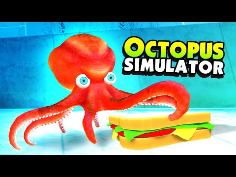 Eating HUMAN FOOD and SMASHING EVERYTHING In Octoclutz - YouTube