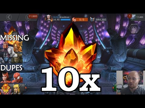 Ten 4 Star Crystal Opening | Marvel Contest of Champions