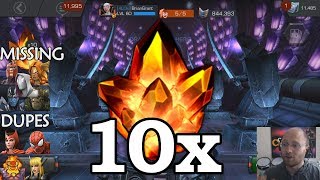 Ten 4 Star Crystal Opening | Marvel Contest of Champions