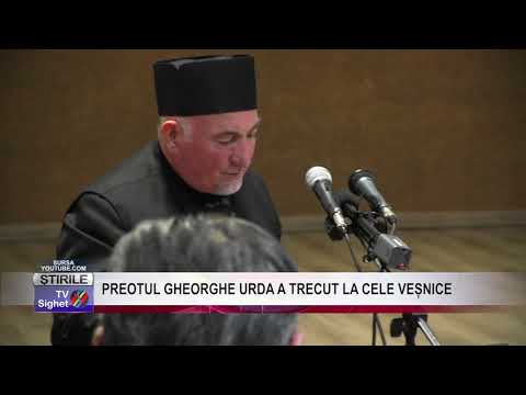 STIRE 3  PREOTUL GHEORGHE URDA A TRECUT LA CELE VEȘNICE