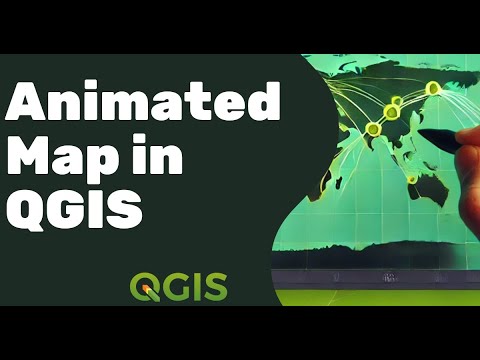 Easily Create Dynamic Animated Maps in QGIS 🌍🎥