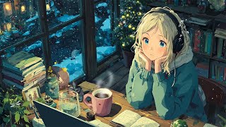 Snowy Night Coding Session 💻 Lofi Beats for Deep Focus 🎄 Christmas Vibe for Study