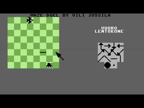 C64 Game: Maze Duel
