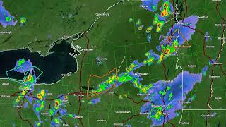 New York State radar loop