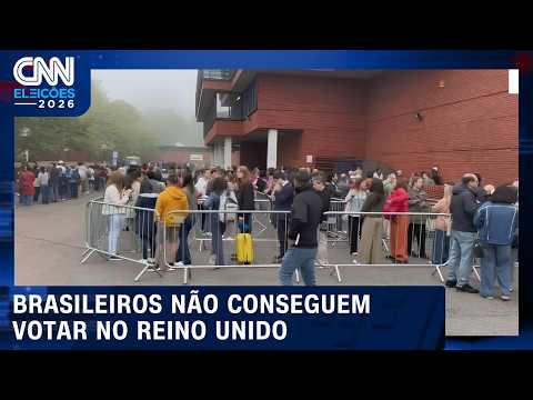 Erro da Justiça Eleitoral impede voto de dezenas de brasileiros em Londres | CNN ELEIÇÕES