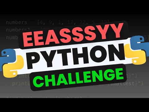 Python Training Camp Easy Mode Python Challenge