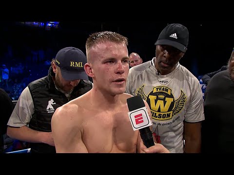 Liam Wilson Thought He Had Navarrete Beat, Promises to Be Back | POST-FIGHT INTERVIEW