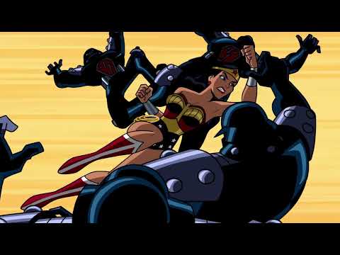 Wonder Woman vs. Baroness Von Gunther in Batman: The Brave and the Bold (HD)