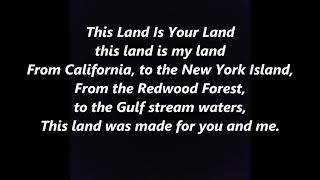 This Land is Your Land