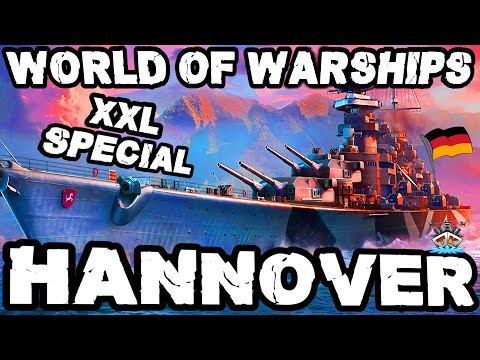 HANNOVER im XXL Special *FOR GÖÖRMÄÄNY* ⚓️ in World of Warships 🚢 #worldofwarships T11 Superschiff