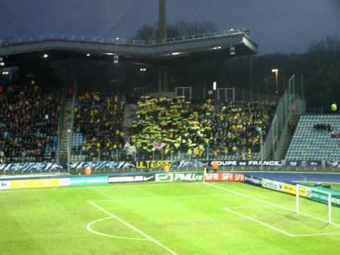 LOSC   Wasquehal entrée des joueurs