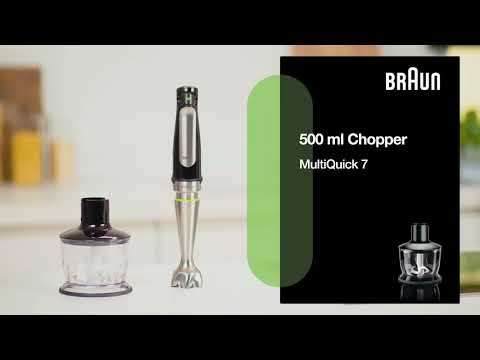 Braun MQ7035X Silver/Black Braun MQ7035X Silver/Black