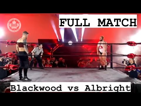 FULL MATCH - Kevin Blackwood vs Holden Albright - 12/16/18 - Etobicoke - Smash Wrestling