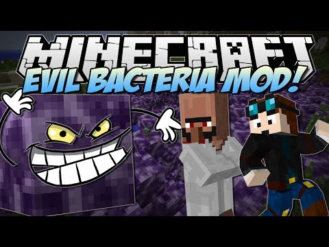Minecraft | EVIL BACTERIA MOD! (Welcome to the Anti-Lab!) | Mod Showcase