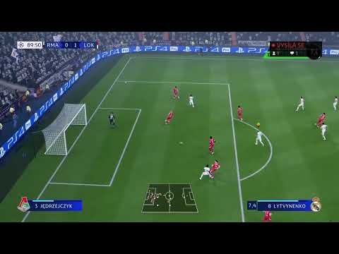 UEFA Champions league Real Madrid vs Lokomotiv Moscow