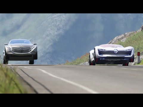 Renault Trezor vs Eletric Cars Battle at Highlands