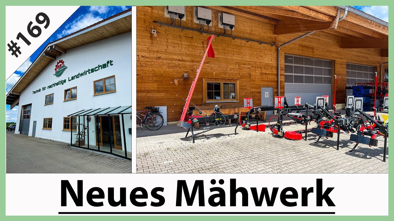 Doppelmessermähwerk Seco Duplex 335 Eco - Abholen - Einweisung - Werksführung bei BB Umwelttechnik