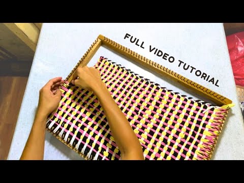 DOORMAT Full Tutorial (String Doormat 'Basahan' Step by Step)