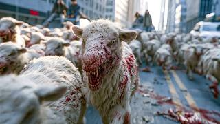 Sheep Take Over Earth After Failed Experiment Turns Them Into Zombies