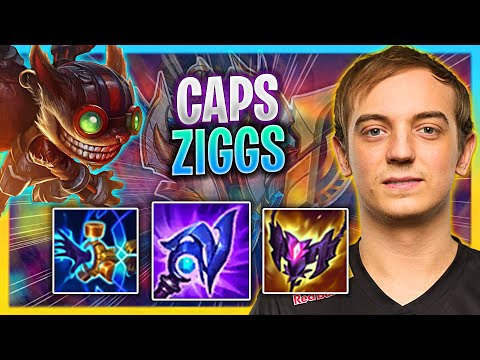 CAPS IS SO CLEAN WITH NEW META ZIGGS MID! | G2 Caps Plays Ziggs Mid vs Xerath!  Season 2023