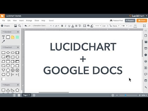 Lucidchart教程--將圖表添加到Google文檔中。 (Lucidchart Tutorials - Add Diagrams to Google Docs)