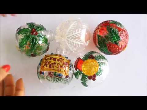 STAINED GLASS ORNAMENTS CHRISTMAS