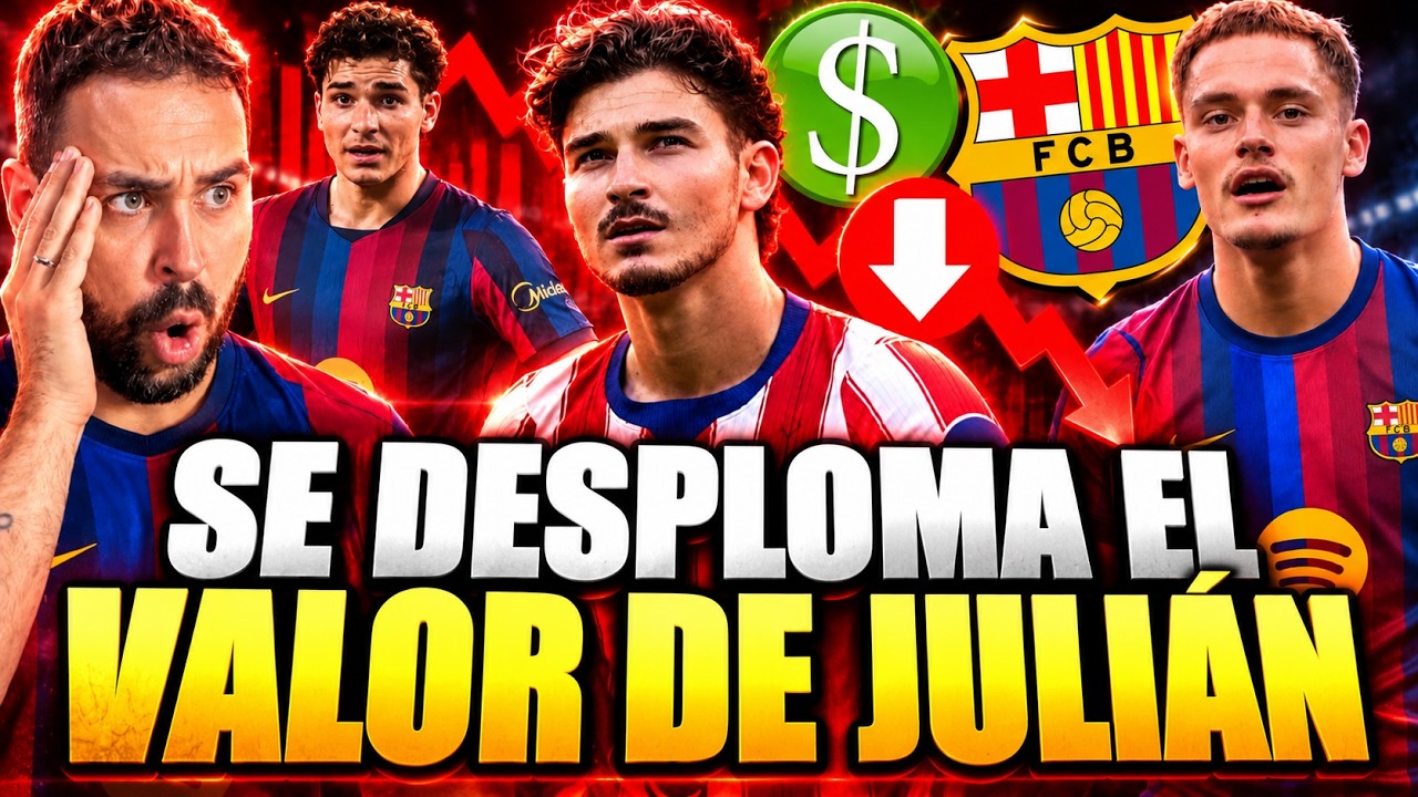 💣Se DESPLOMA el VALOR de JULIÁN ÁLVAREZ ¡PROBLEMAS para el ATLETI! - ¿WIRTZ al BARÇA? Lo QUIEREN