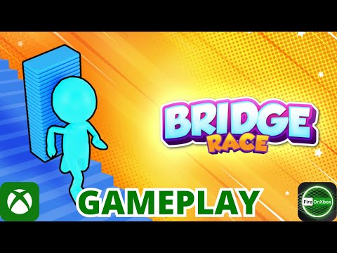 Bridge Race - Gameplay on Xbox - YouTube