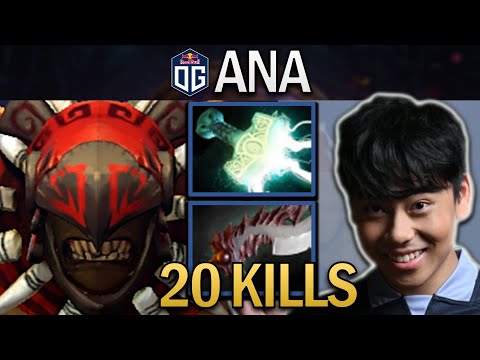 OG.ANA SMURF BLOODSEEKER WITH 20 KILLS - DOTA 2 7.31 GAMEPLAY