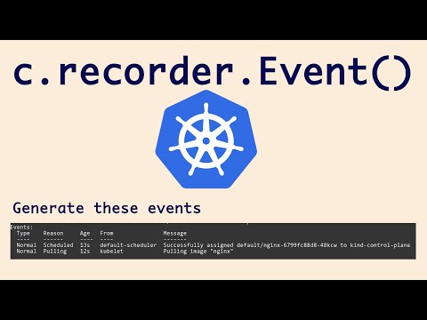 Event recorder for Kluster and routines to handle Objects from Queue | Writing K8S Operator - Part 5