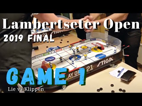 Tore Lie – Vegard Klippen, Lambertseter Open 2019, game 1