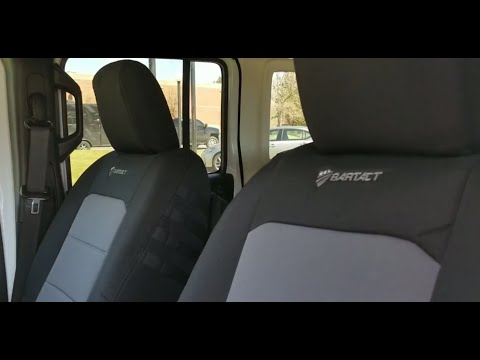 Bartact Seat Covers on a Jeep Wrangler JL