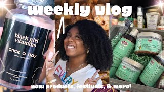 Weekly Vlog | Surviving Cramps, Festival, Cook with Me & New Products