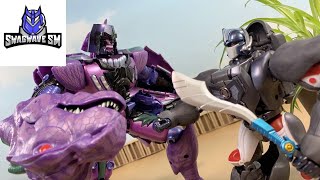 Transformers BEAST WARS Stop Motion - MP32 Optimus