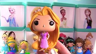 Huge Disney Princess Surprise Toy Blind Box Show! Cinderella, Elsa, Anna, Tiana, Belle, Mulan, Ariel