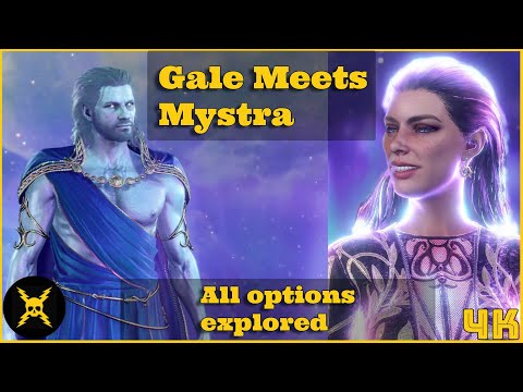 Gale (God of Ambition) meets Mystra | All options explored: Baldur's Gate 3
