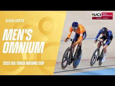 Men's Omnium Highlights - Konya (TUR) | 2025 UCI Track Nations Cup