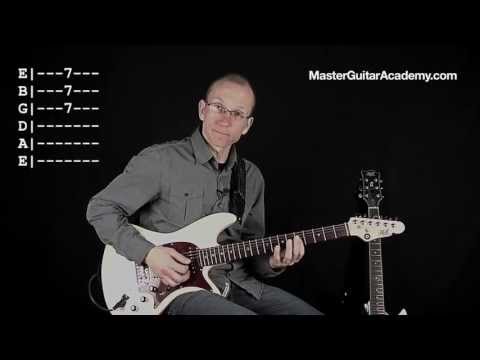 Slow Blues Guitar Lesson - Sakta Ned