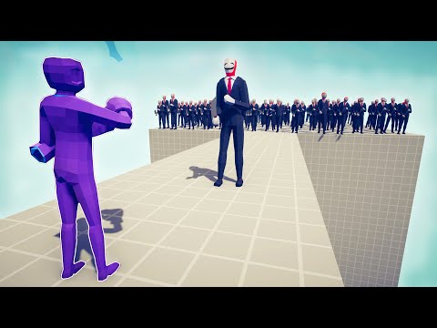 NEON BOXER vs 100x UNITS - Totally Accurate Battle Simulator TABS