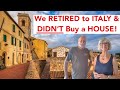 We RETIRED To ITALY And DIDN T Buy A HOME Come See Our 4 Story Tuscan Rental
