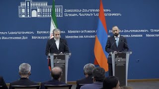 ՀՀ ԱԳ նախարար Արարատ Միրզոյանի ելույթը և պատասխանը լրատվամիջոցների հարցերին ԻԻՀ ԱԳ նախարարի հետ համատեղ մամուլի ասուլիսի ընթացքում 25.03.2025