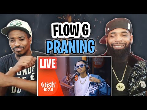 AMERICAN RAPPER REACTS TO -Flow G performs “Praning” LIVE on Wish 107.5 Bus
