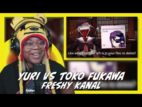 Yuri vs Toko Fukawa Rap Battle | Freshy Kanal | AyChristene Reacts