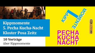 Slipp løs tipsøyeblikk: Høydepunkter fra den femte Pecha Kucha-natten på Posa Zeitz kloster
