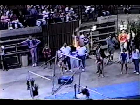 12th FRA Virginie Machado UB   1992 International Gymnastics Mixed Pairs